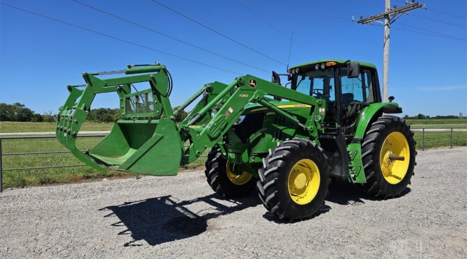 2014 John Deere 6150M + John Deere H360 Loader